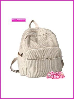 Vintage Denim Laptop Backpack Canvas Daypack Rucksack Shoulder Bag
